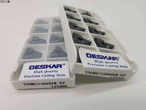 戴斯卡数控外圆合金车刀片TNMG160404R/L-VF LF6008/LF9218三角