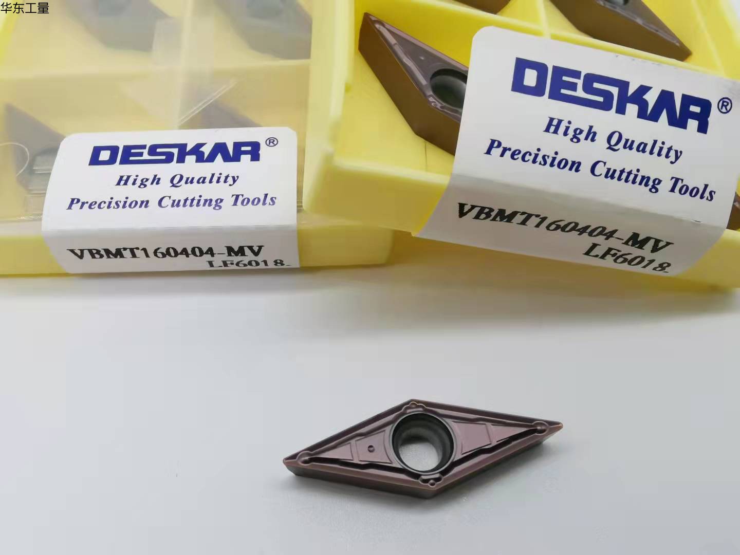 戴斯卡数控外圆车刀片VBMT160404-MV LF6018不锈钢菱形VBMT110304