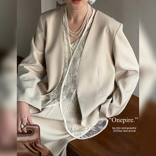 onepire atelier|秋叶集·重工tr斜纹西装套装