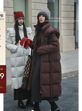 Onepire|《日落大道》连帽冬季加厚310g充绒棉被羽绒服