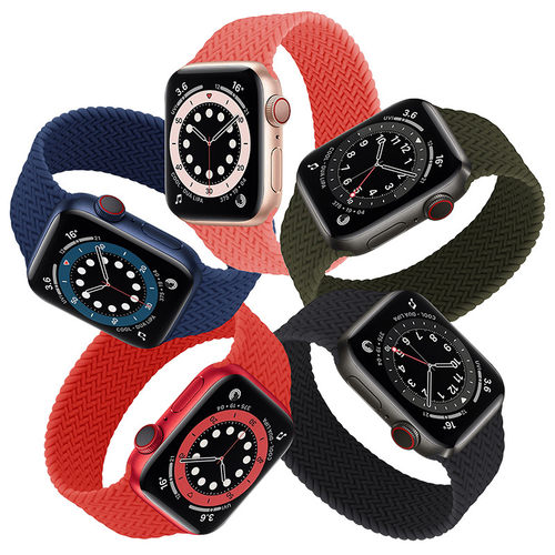 AKGLEADER硅胶手表带适用iwatch