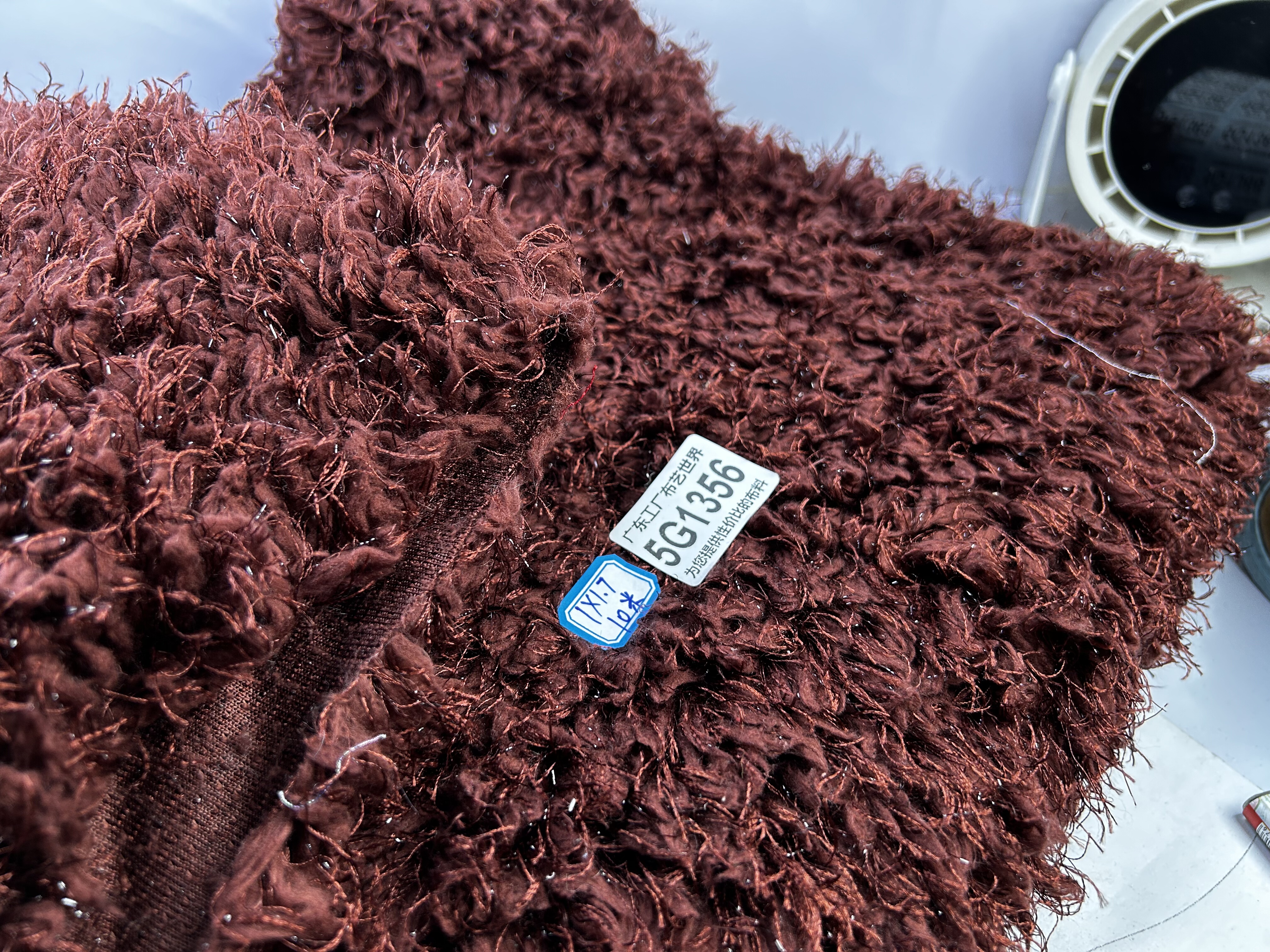 一米1.66斤30元包邮5G1356宽1.7重磅加厚羊羔绒流苏多拍连裁