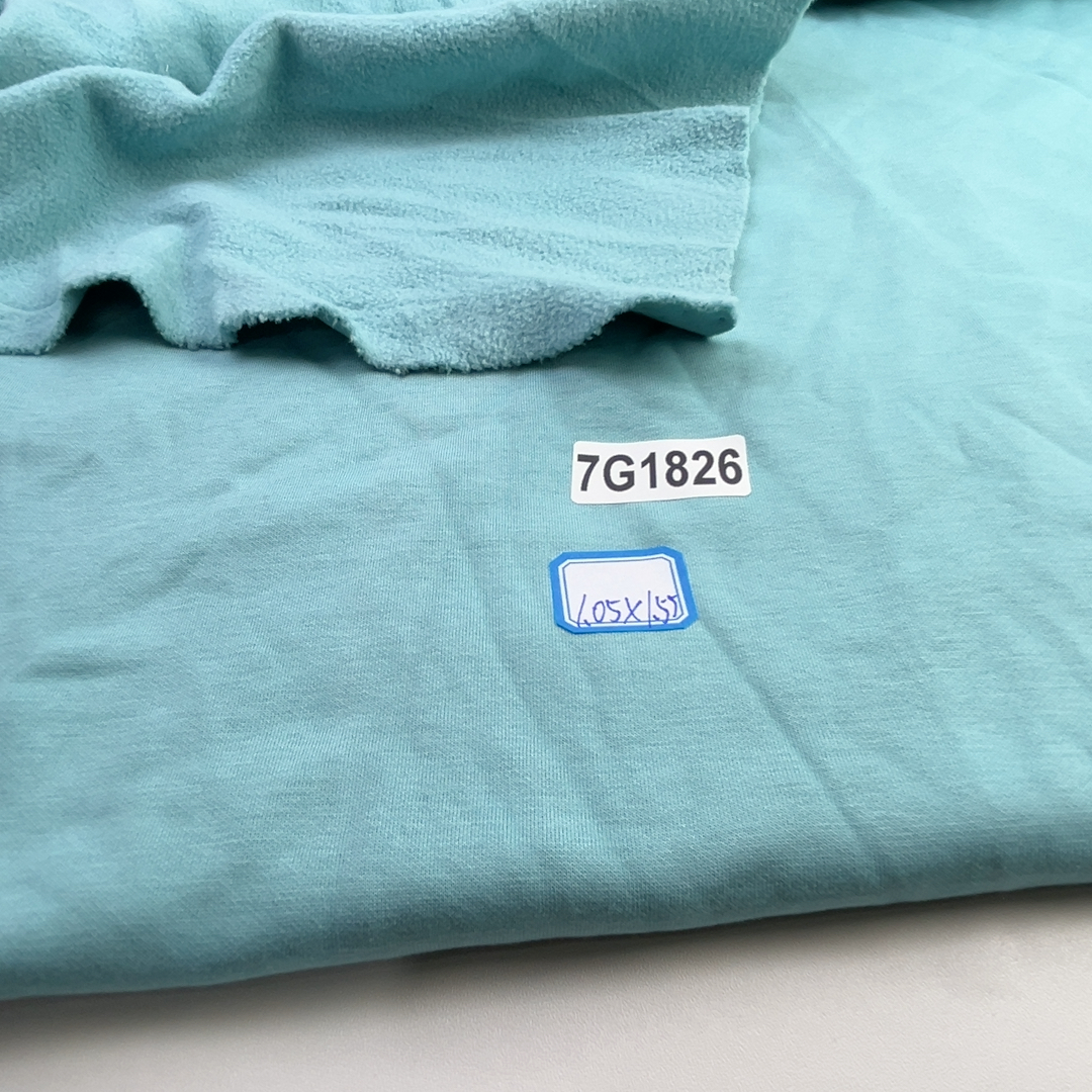30元包邮7G1826德永家品牌棉面一体绒做卫衣卫裤1.05x1.55m