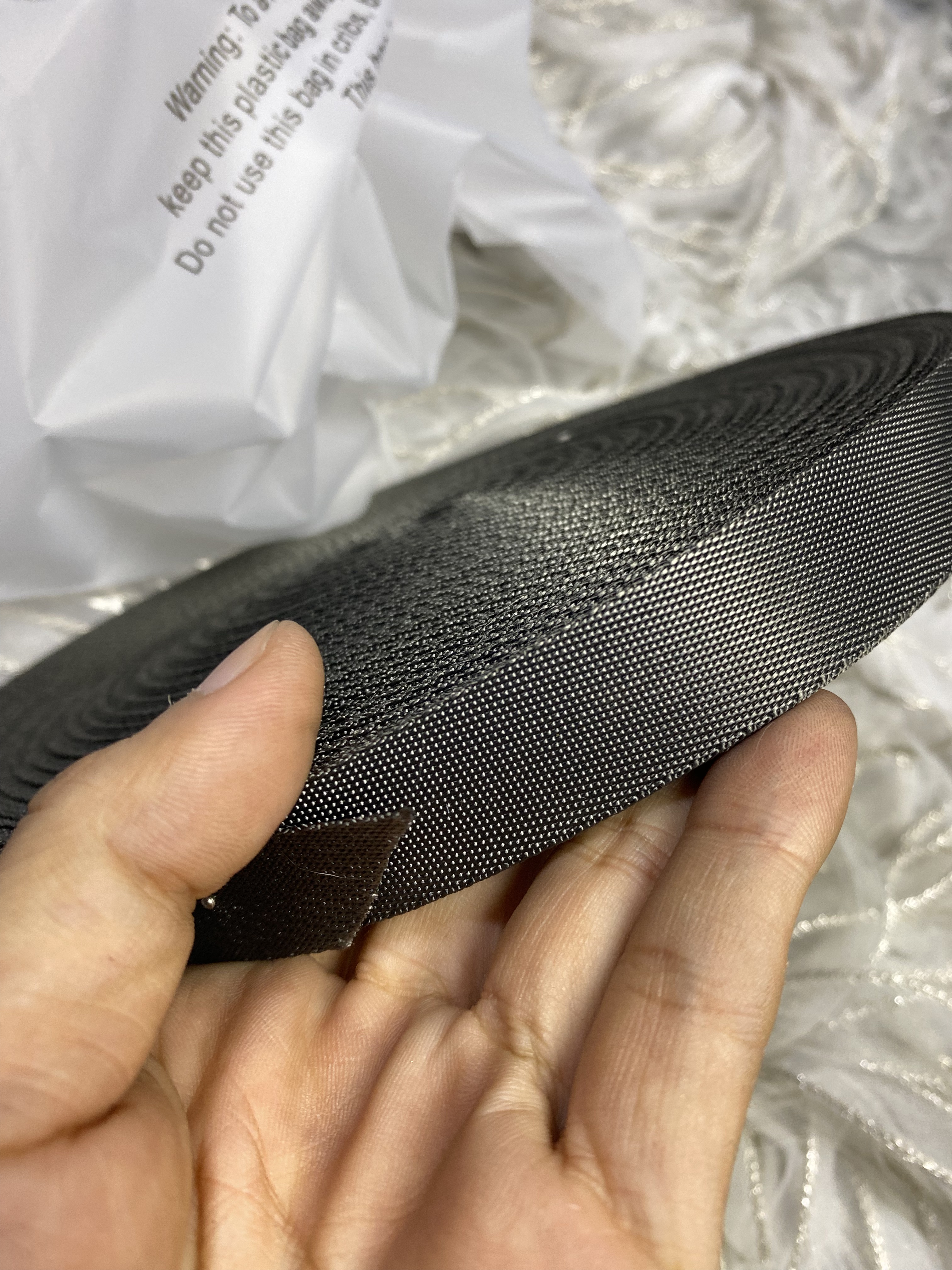 280克到300克一卷30元包邮5G0546涤纶织带宽2.3公分