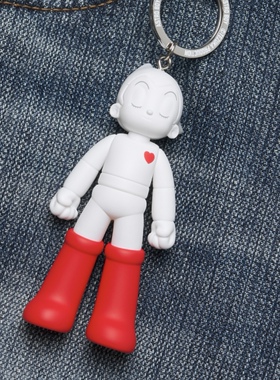 韩国代购ASTRO BOY阿童木白红挂件钥匙链周边钥匙扣包挂ins风