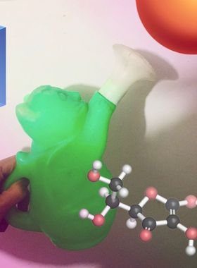 80s复古玩具绿猫水壶中古摆件vintage老物件收藏古董