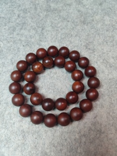 雷击枣木手串雷桃木手串天然雷击木文玩手链佛真正雷击木