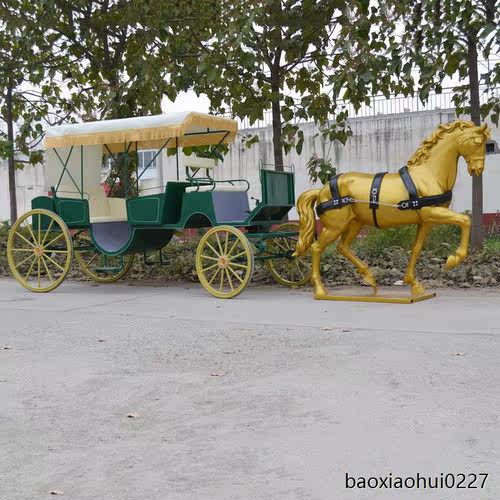 欧式观光旅游马车婚庆摄