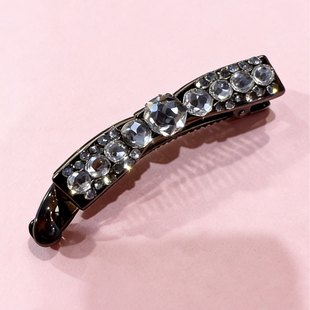 花西子捷克钻韩版 精品香蕉夹