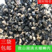 新鲜冷冻田螺肉石螺肉新鲜螺蛳肉螺丝肉螺蛳粉用螺肉3斤 包邮