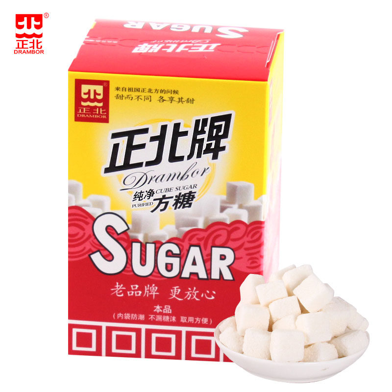 正北牌 纯净方糖 200g正北方糖咖啡奶茶调糖伴侣