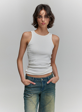 SansFrontieres ‘the classic’ Tank Top 基础款经典工字背心