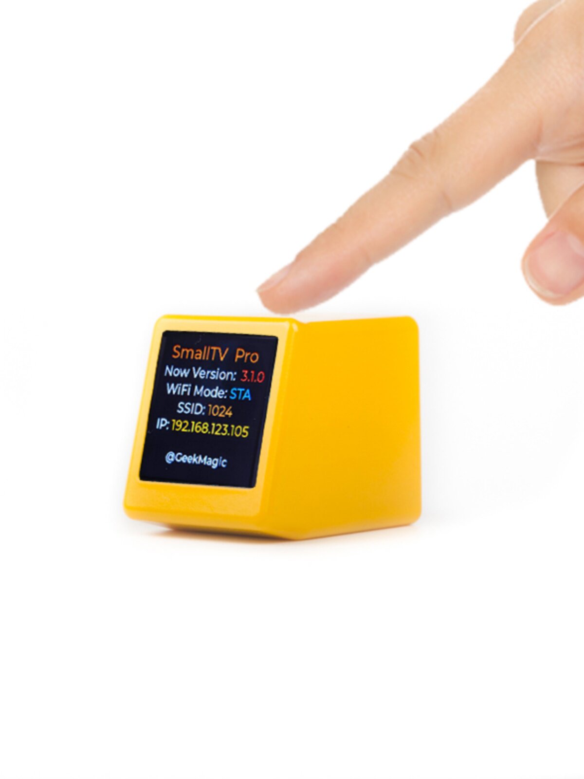 GEEKMAGIC SMALLTV PRO WIFI 스마트 데스크탑 날씨 시계
