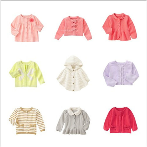 针织衫薄款圆领毛衣外套童装现货