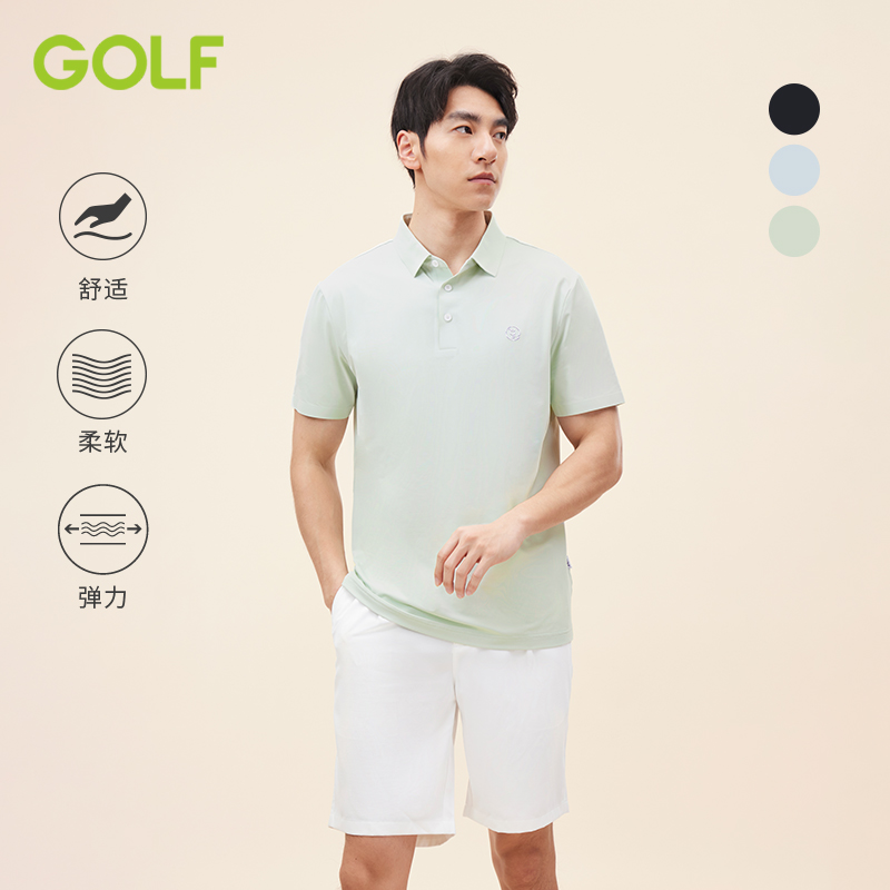 高尔夫GOLF夏休闲运动短袖t恤男