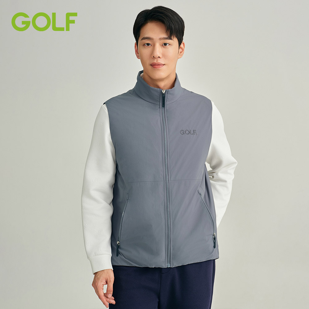 GOLF高尔夫马甲男25秋冬新款防风保暖背心时尚休闲立领拉链外套男,男装,常规马甲,淘宝优惠券,粉丝福利购,淘宝优惠卷