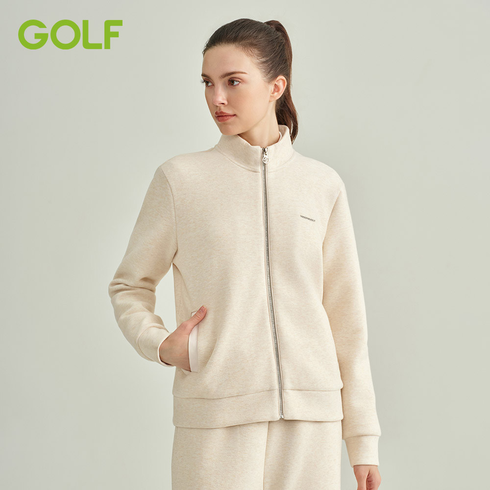 GOLF开衫卫衣25秋冬新款抓绒保暖