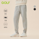 高尔夫裤 子男秋冬保暖舒适针织休闲裤 男宽松时尚 GOLF 运动裤 男