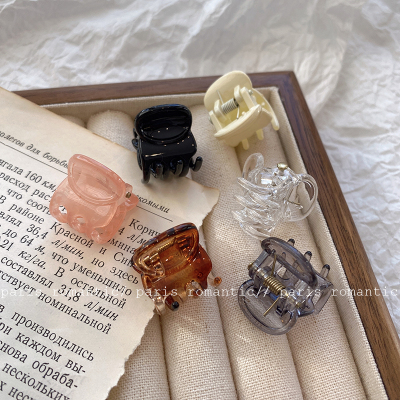 韩国公主头小号抓夹发卡夹子小巧精致女刘海夹女侧边爪夹头饰发夹