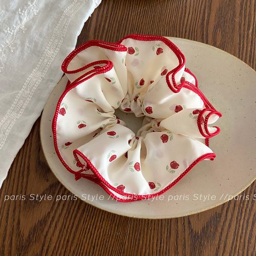 洋气又日常高颜值波点大肠发圈