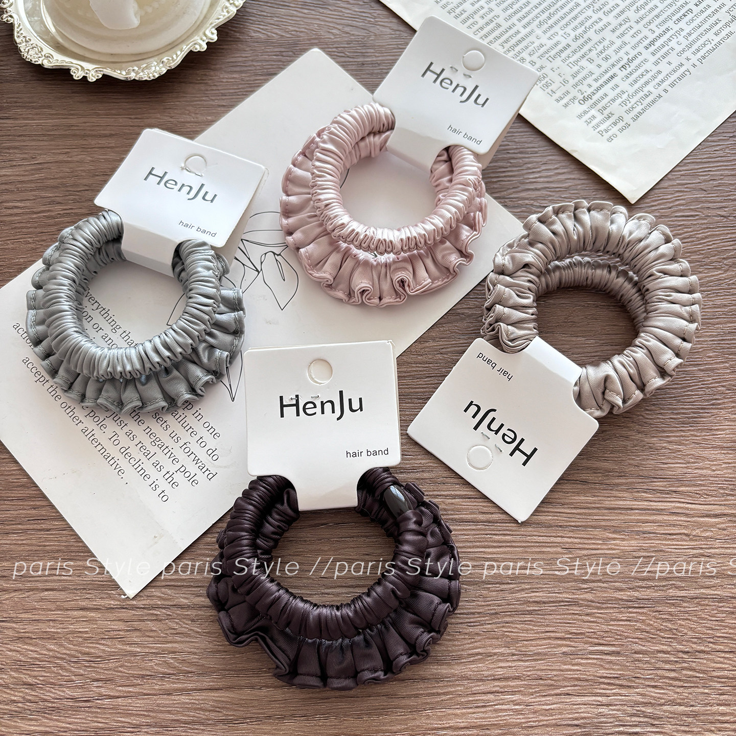法式复古褶皱发圈女高级感洋气发绳绑头发高马尾不塌头绳新款头饰,饰品/流行首饰/时尚饰品新,发饰,淘宝优惠券,粉丝福利购,淘宝优惠卷