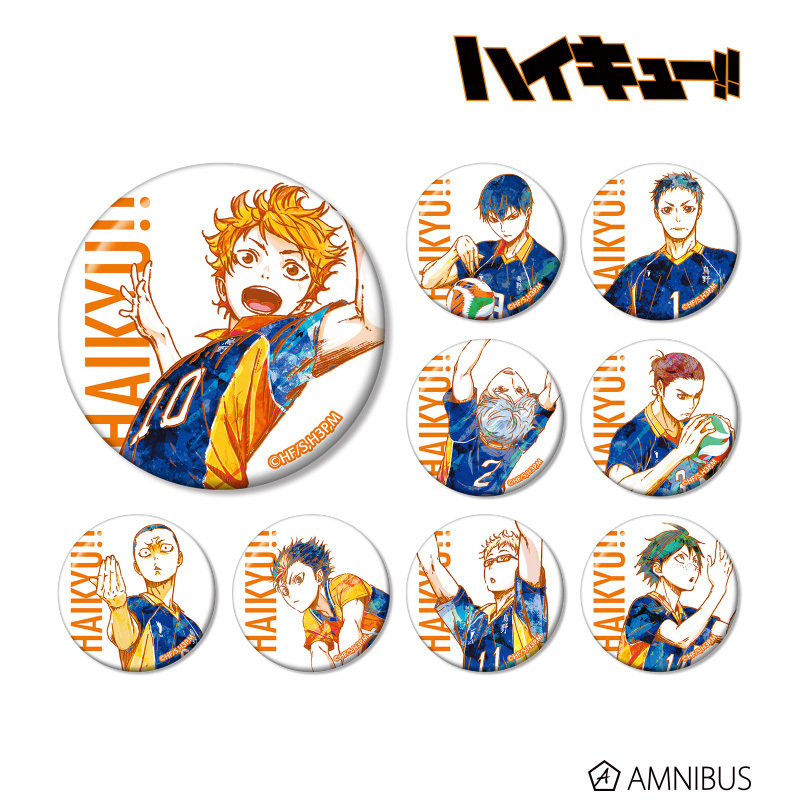 【日谷】ARMABIANCA 排球少年 Ani-Art系列集换式 徽章第2弹盒蛋