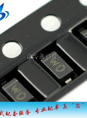 贴片稳压二极管 BZT52C8V2 8.2V SOD-123 1206 丝印WD 4Z MM1Z8V2