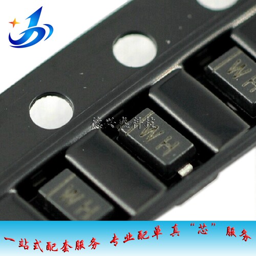 贴片 稳压二极管 BZT52C12 12V SOD-123 1206 丝印WH 5D MM1Z12