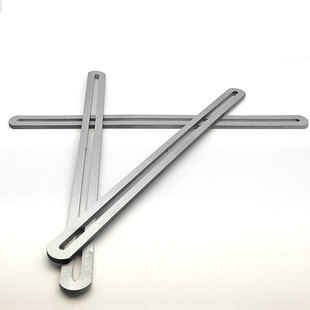 不锈钢压条中间通槽开孔直径m6摩托车尾箱改装支架转接棒条全开孔