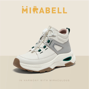 户外运动风女休闲靴A4A05DD5 商场同款 Mirabell 美丽宝2025冬季