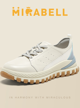 Mirabell/美丽宝商场同款2025春新款简约女休闲鞋HPN21AM5