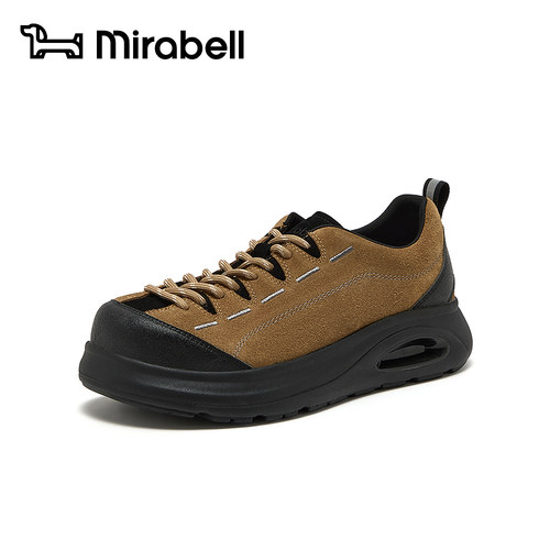 Mirabell2026秋新款休闲鞋女厚底气垫户外通勤徒步登山鞋Q3J07CM6