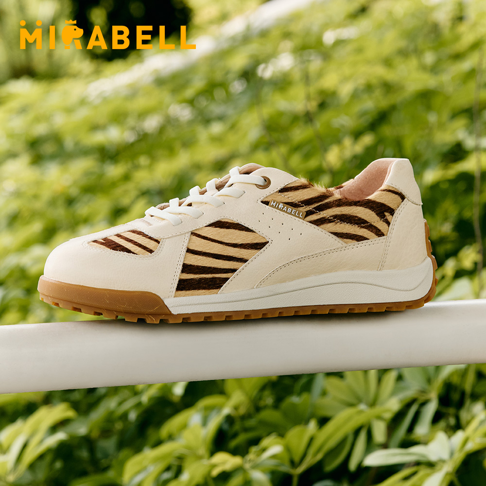 黄油薄脆Mirabell/美丽宝小熊维尼2025秋款德训鞋女舒适阿甘鞋