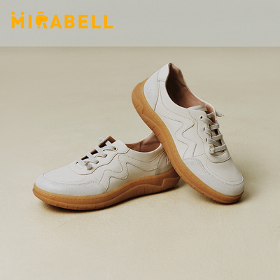 Mirabell2026春季新款女鞋商场同款免系带女休闲鞋B7G20AM6
