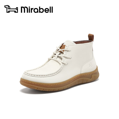 Mirabell/美丽宝冬季商场同款袋鼠鞋女休闲皮靴B7G19DD5