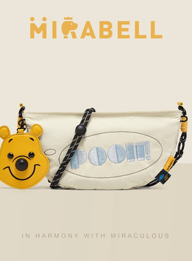 Mirabell2026春季商场同款维尼小熊时尚斜挎包CRO53EX6