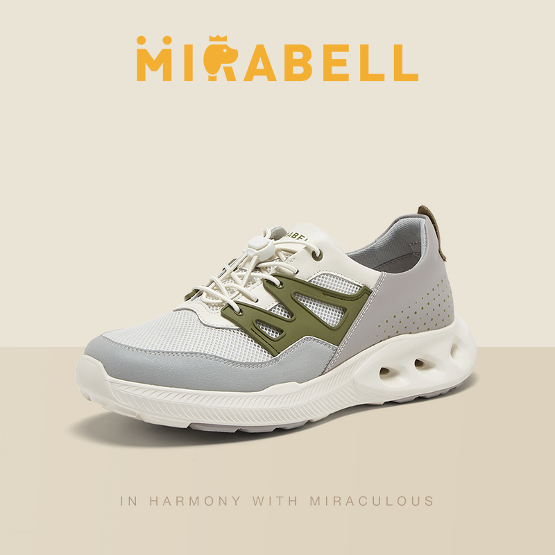 Mirabell/美丽宝2025春季新男鞋舒适百搭舒适运动休闲鞋B7U16AM5