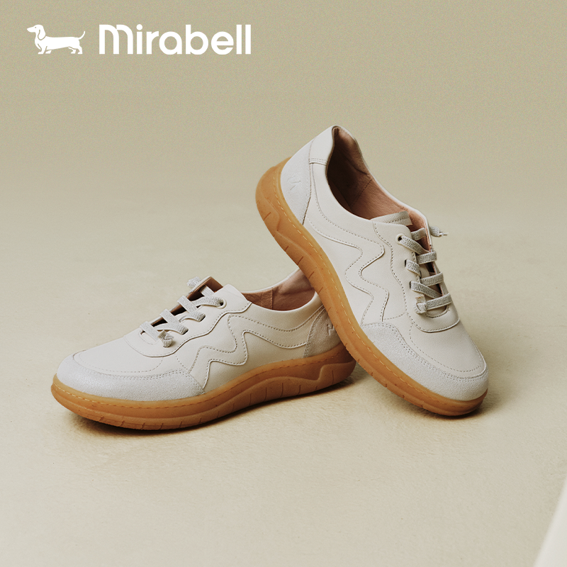 Mirabell2026春季新款女鞋商场同款免系带女休闲鞋B7G20AM6