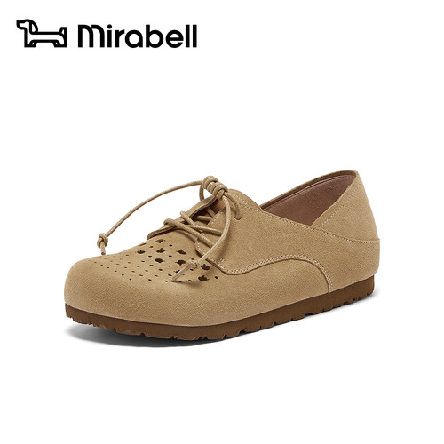 Mirabell2026春季新款商场同款舒适博肯鞋女时尚休闲鞋B7L18AM6