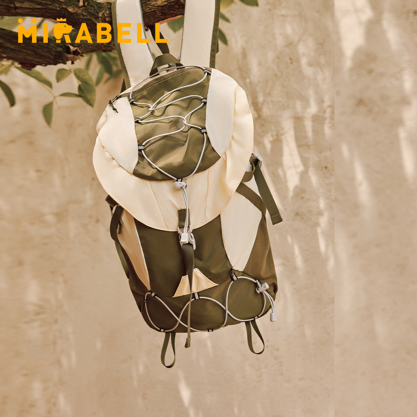 Mirabell/美丽宝2025秋季商场同款时尚户外运动双肩包BAC12EX5