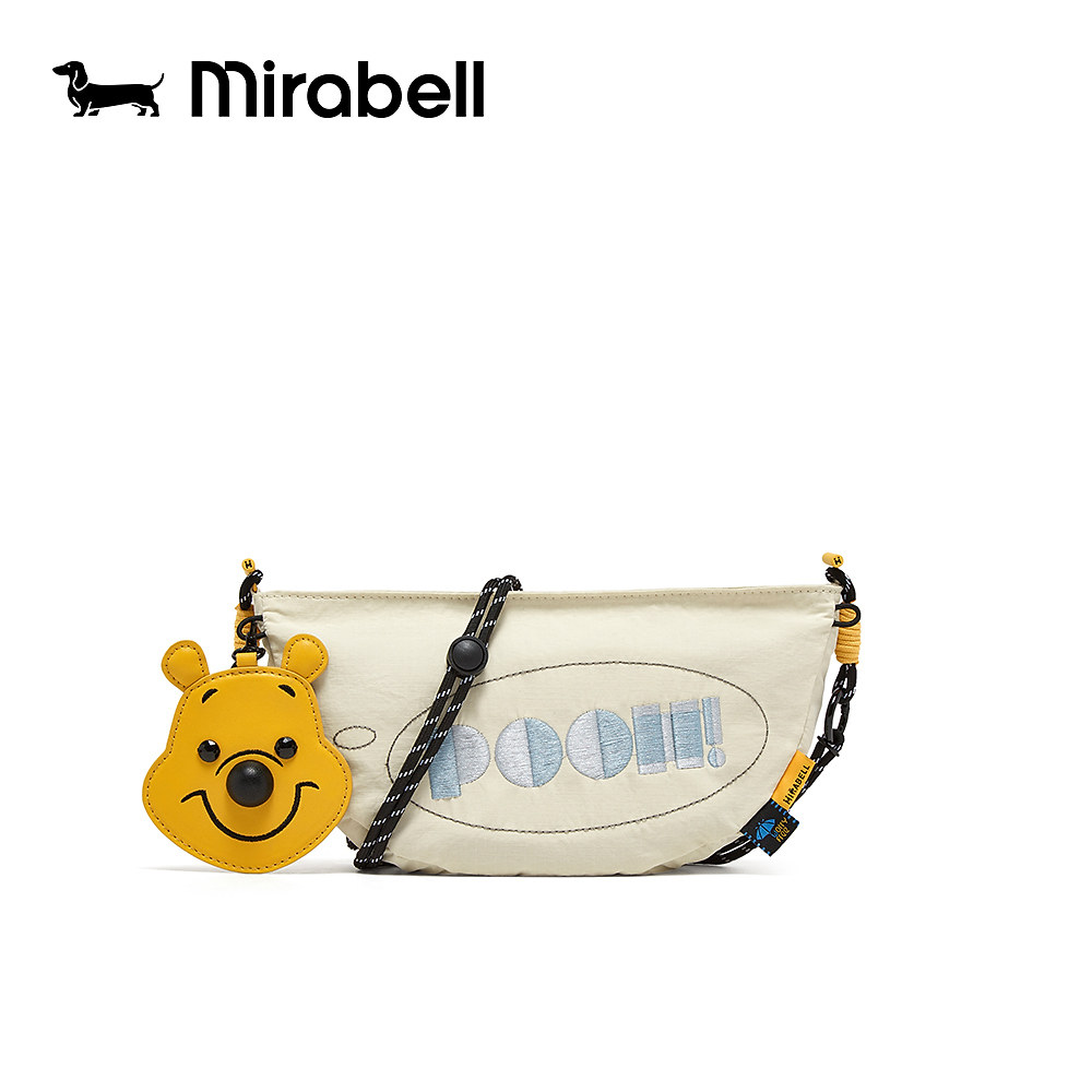 Mirabell2026春季商场同款维尼小熊时尚斜挎包CRO53EX6