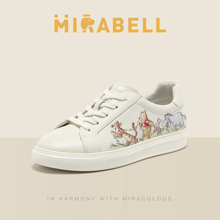 维尼联名女休闲小白鞋 商场同款 U4M01AM6 新款 Mirabell2026春季