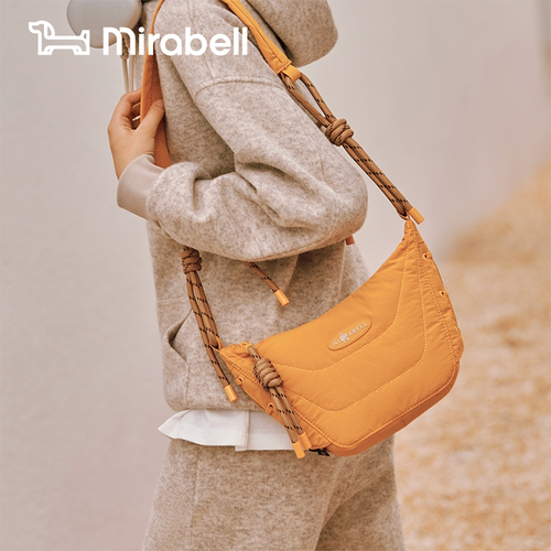 Mirabell/美丽宝秋季商场同款饺子包时尚斜挎包CRO34CX5