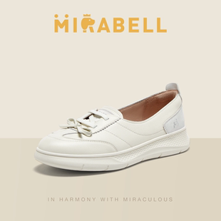 B6P26CA5 浅口蝴蝶结女休闲单鞋 Mirabell2025秋季 商场同款