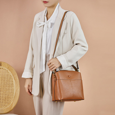 牛皮单肩包手提包女包CJ1211061