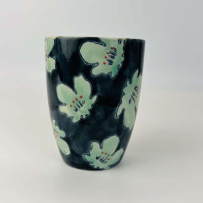 HOME EDELWEISS陶瓷马克杯浮雕陶瓷杯子水杯复古个性女生咖啡杯