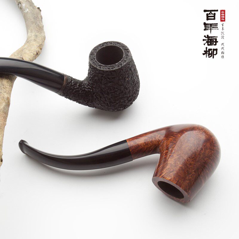 石楠木自由式套装男士专用烟斗