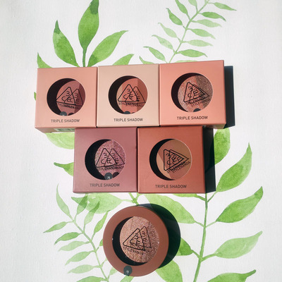 3ce老版本三色眼影swoon#dainty.gotta do.rightaround.overstay