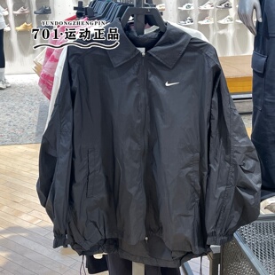 010 nike耐克女子外套刺绣小标梭织防风运动训练户外夹克IO1521