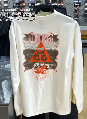 NIKE耐克男子马年春季新款长袖T恤舒适潮流休闲套头衫IQ3713-133